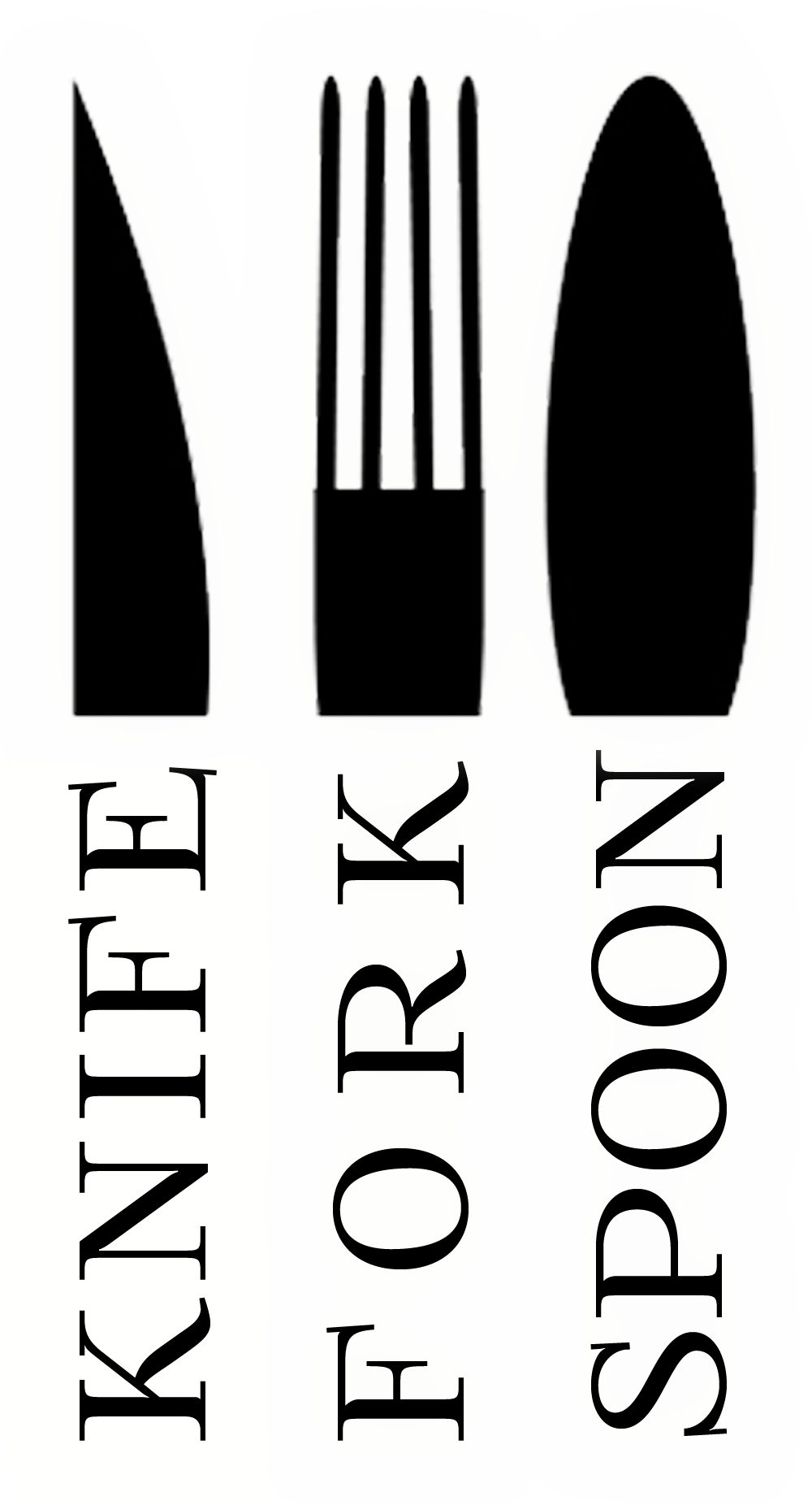 Site Logo - Knives And Forks Logo (1000x1852)