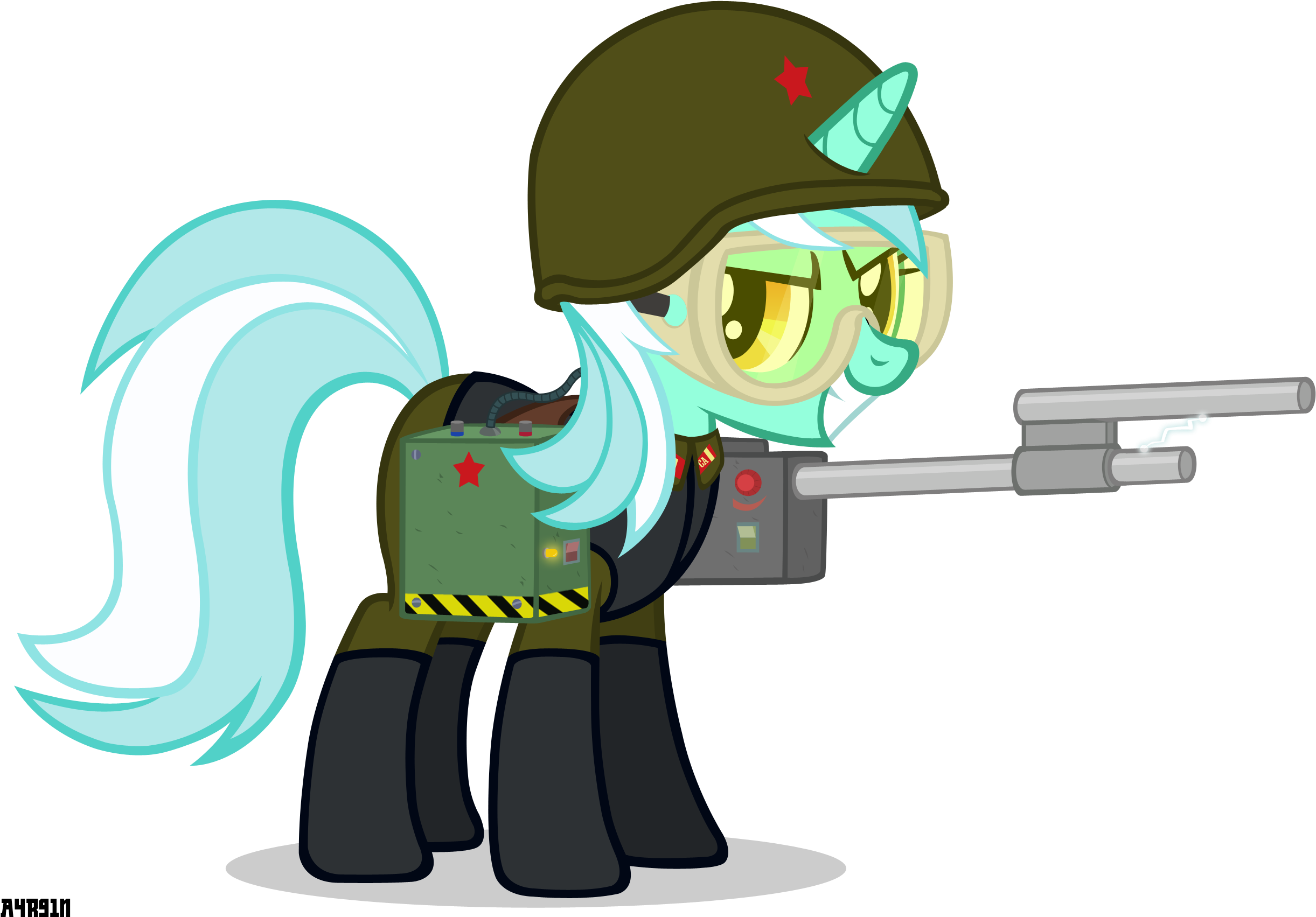 [ra Soviet] Shock Trooper Lyra By A4r91n - Soviet Shock Trooper (2500x1788)