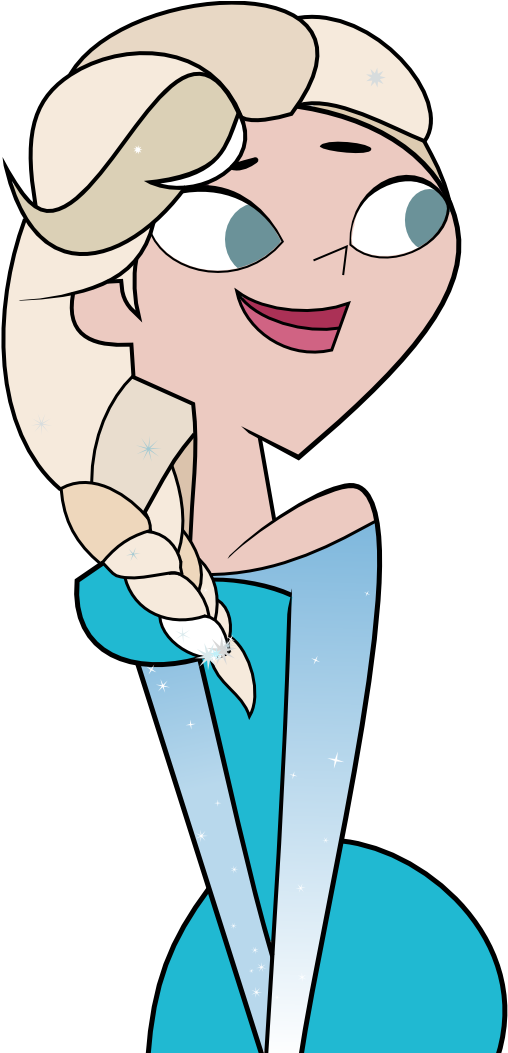 Elsa By Bast13 On Deviantart - Total Drama (744x1052)