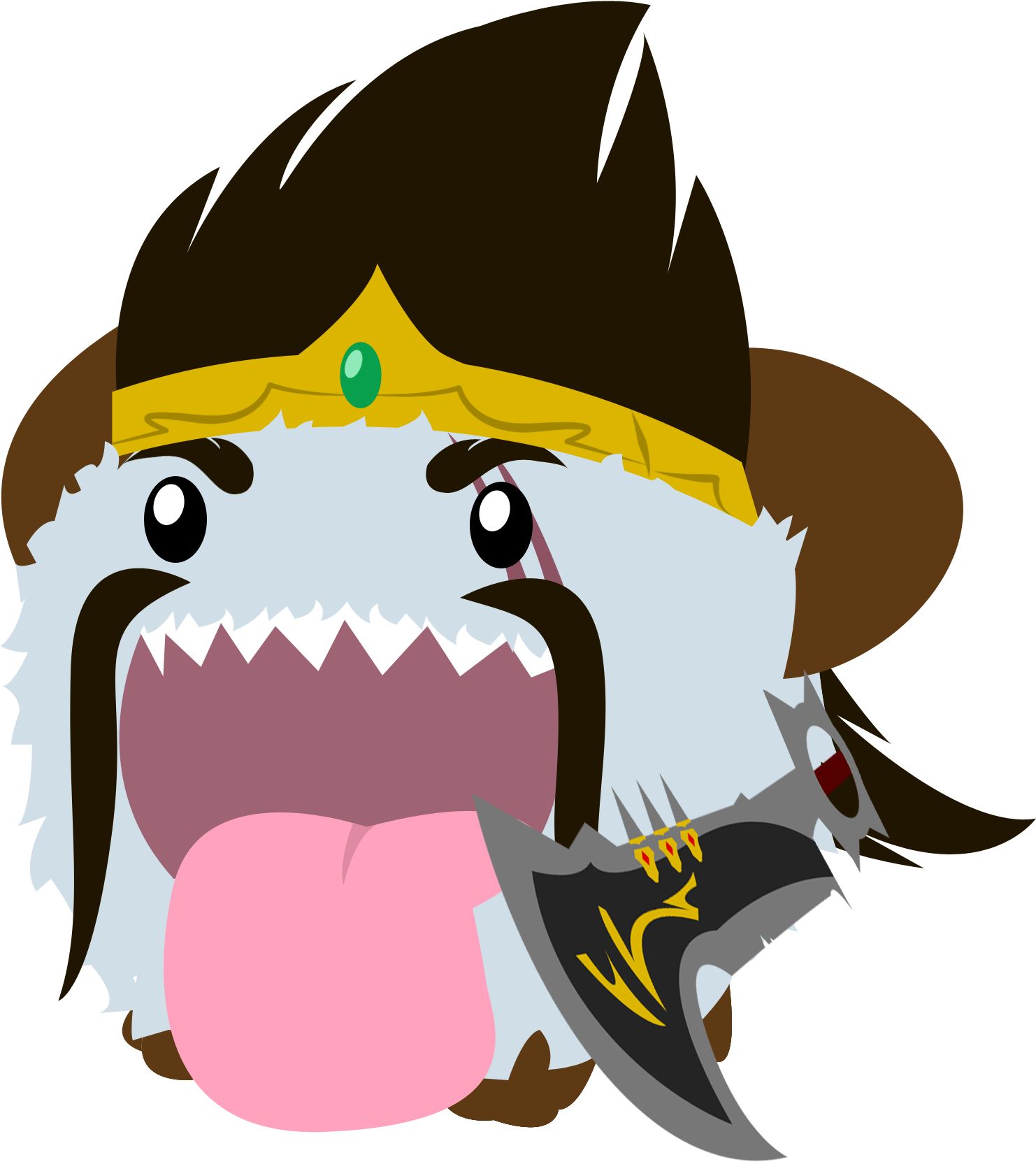 Poro Artist Clipart - Chibi Draven (2106x2078)