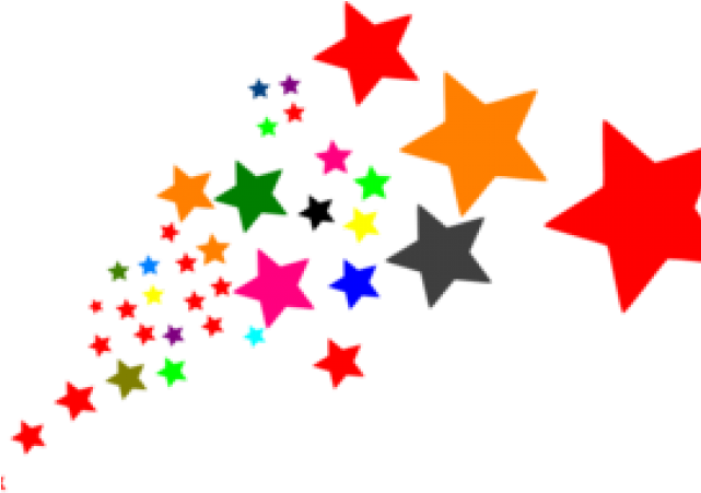Free Stars Clipart - Shooting Star Star Clipart (640x480)