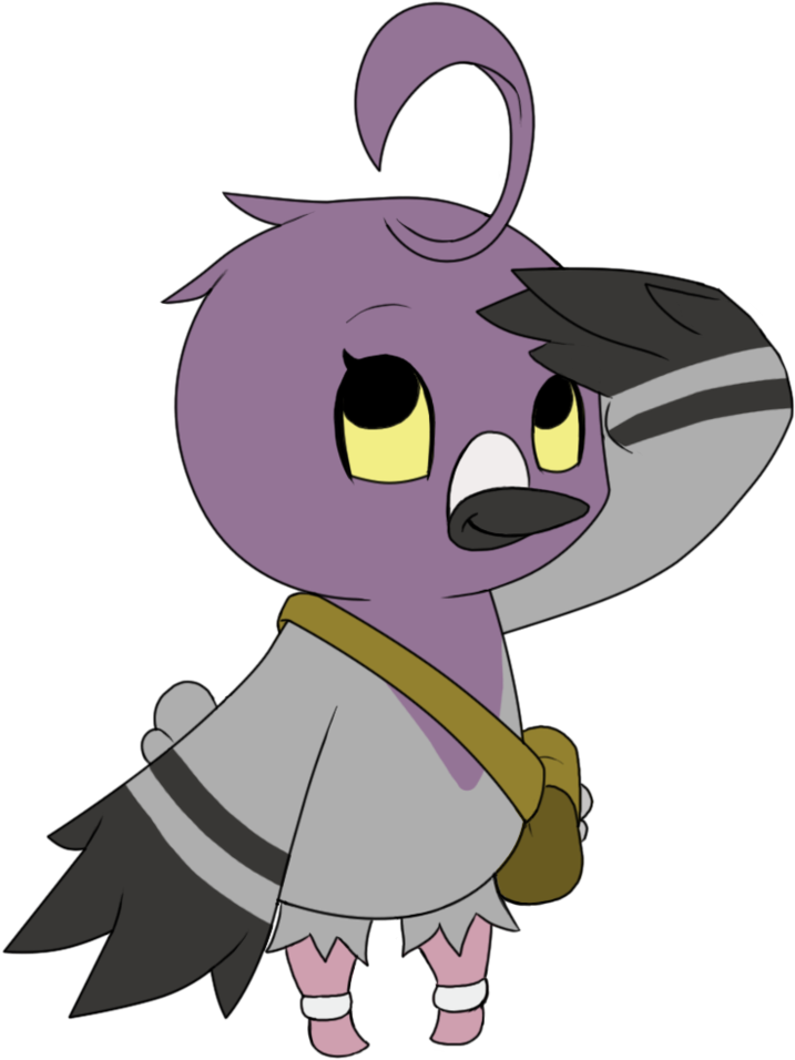 Cowlick The Pigeon By Twime777 Cowlick The Pigeon By - Cartoon (900x1128)