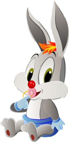 Cartoon Baby Bunny Png (500x500)