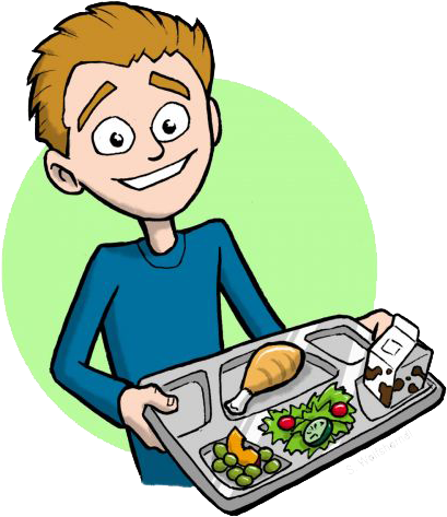 A Hot Meal Planned By A Nutritionist Comprising The - Have Lunch Clipart (500x500)