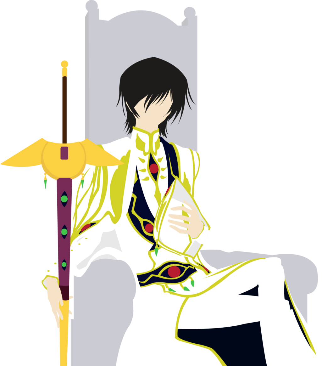 Throne Clipart Emperor - Emperor Lelouch King (1024x1163)