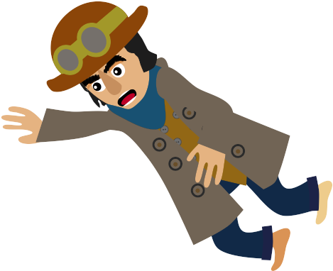 Cardboard Joe - Cartoon (468x391)