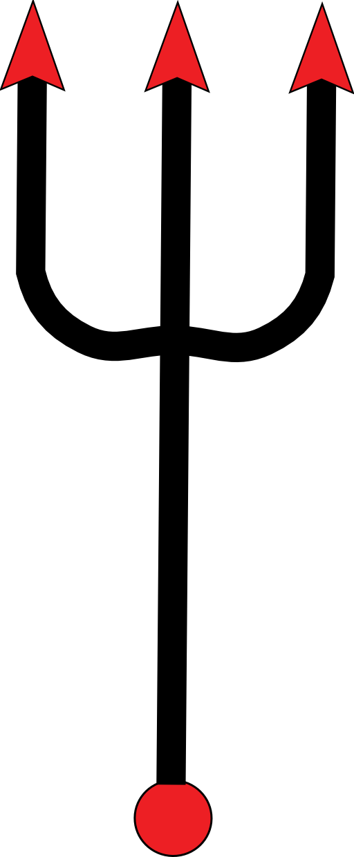 Evil Stick Icon - Svg-edit (512x1240)