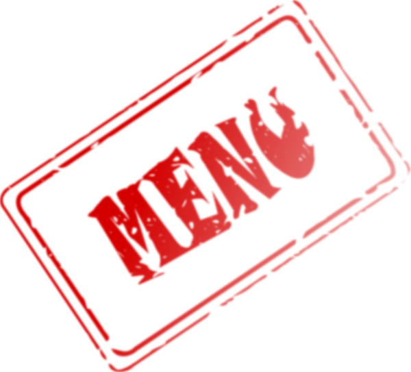 Menu Rubber Stamp Clip Art At Clker Com Vector Clip - Menu Clip Art Free (600x543)