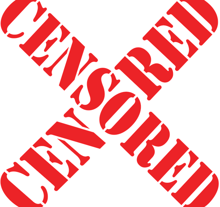 See No Evil, Hear No Evil Censorship In Lebanon - Censored Png (720x675)