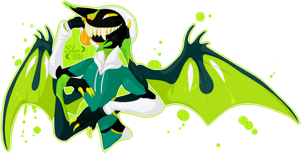 Hoodie Monster By Silverloon - Illustration (1024x569)