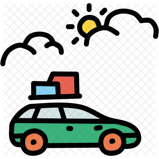 Camping Icon - Travel Car Icon Png (512x512)