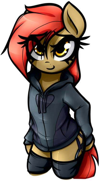 Combined My Fondness For Hoodies With My Dala In A - Hoodie (913x1649)