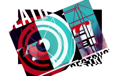 Death And Destruction - Graphic Design (500x289)