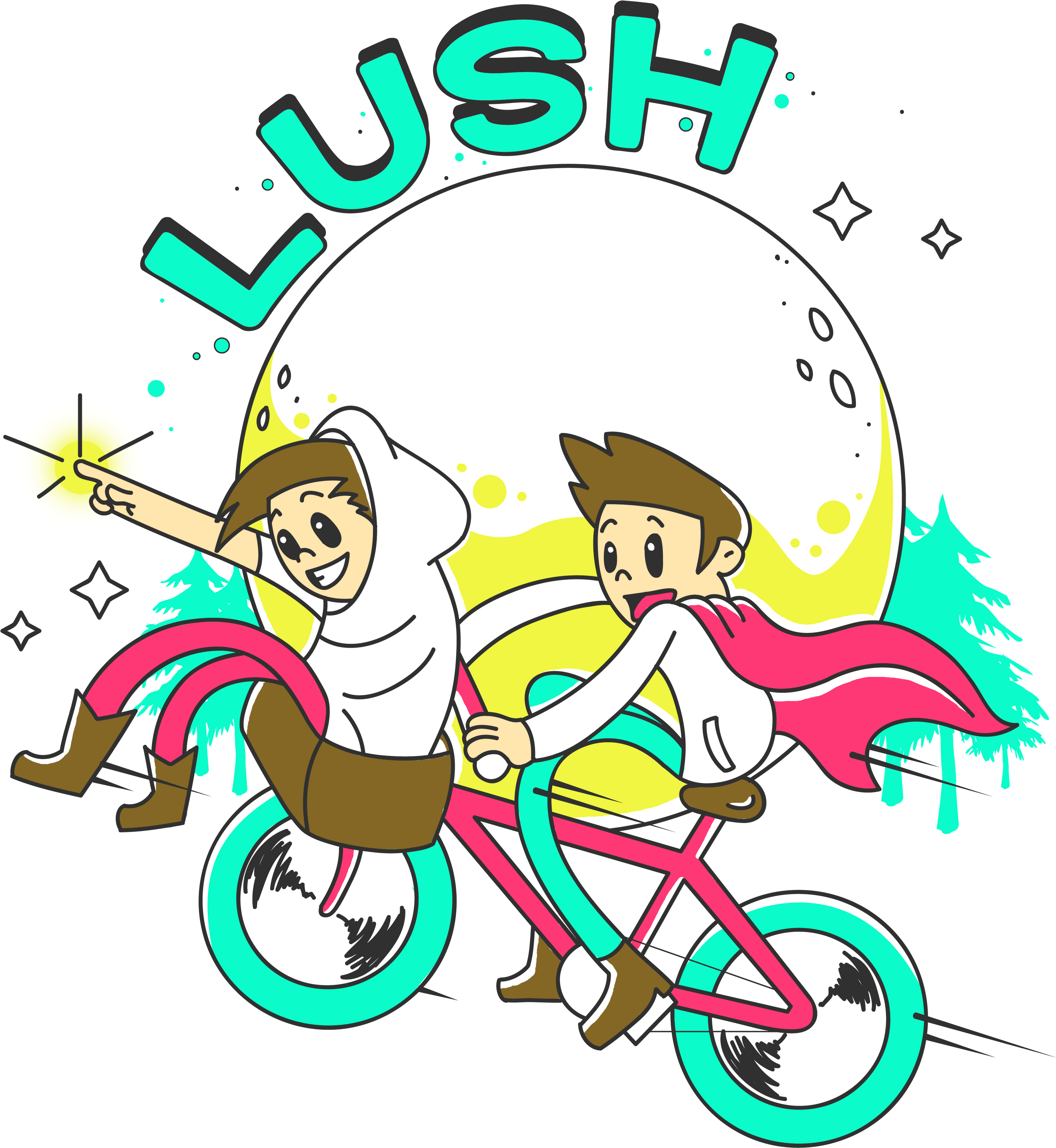 Image Of Navy Lush Moon Hoodie - Image Of Navy Lush Moon Hoodie (4500x4500)