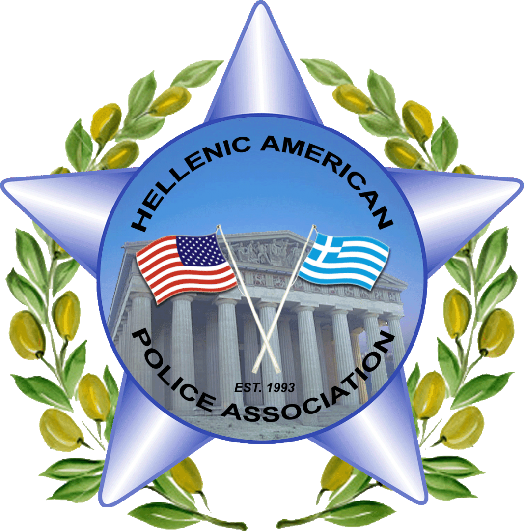 Helenic American Police Association Hapa - Badge (1067x1080)