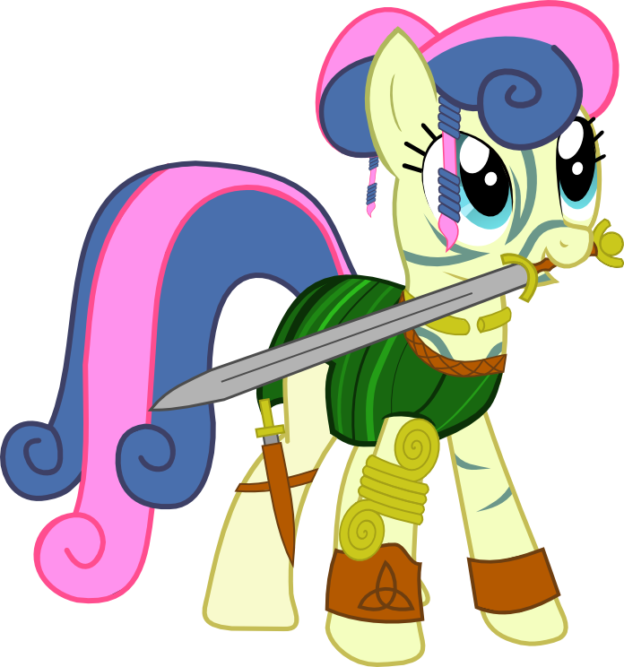 Honorindefeat, Bon Bon, Boudicca, Civilization, Crossover, - Cartoon (696x744)