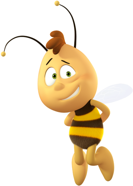 Ik Ben Willy - Maya The Bee Willy (500x650)