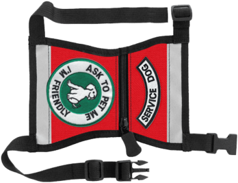 "ask To Pet Me - Service Dog Vest (400x400)