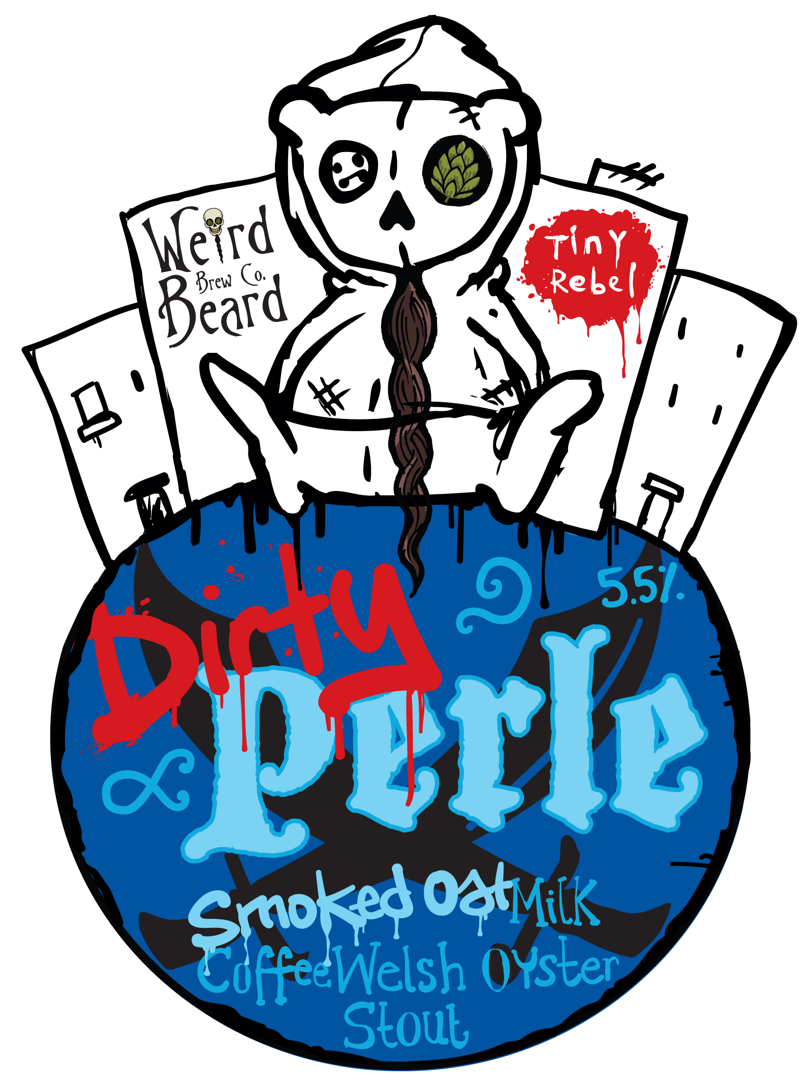 Dirty Perle - Oyster Stout - Tiny Rebel Billabong Aussie Summer Ale (1596x2138)