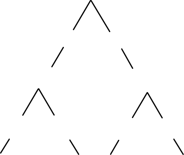 Tree Diagram Number Mathematics - Tree Diagram Probability Blank (614x517)
