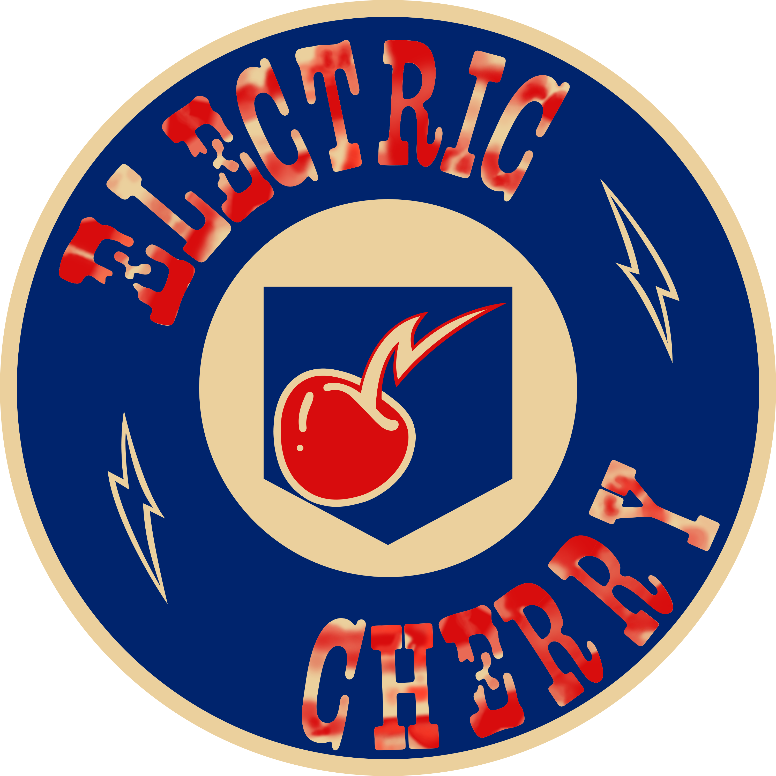 Electric Cherry Logo From Treyarch Zombies Would Be - Cod Zombies Electric Cherry (3000x3000)