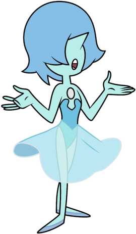 Crystal Gem's Pearl - Blue Pearl Png (291x479)