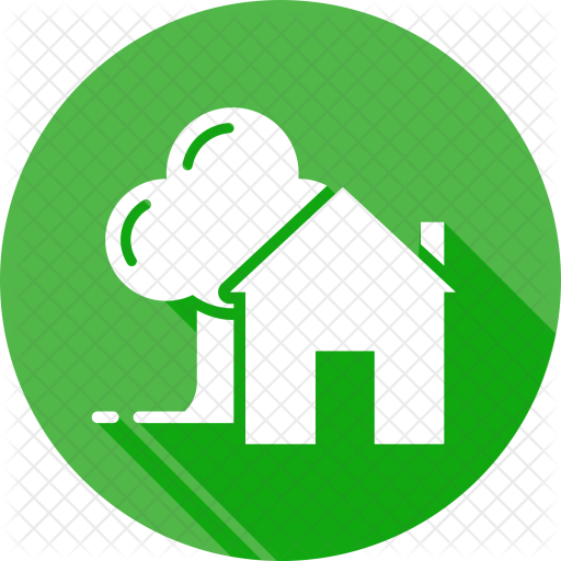Hut, Farm, House, Tree, Agriculture, Home Icon - Farm Icon Png (512x512)
