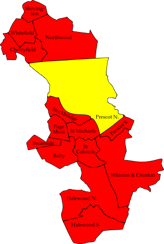 Politically Huyton Will Forever Be Associated With - Islington Council Ward Map (322x480)