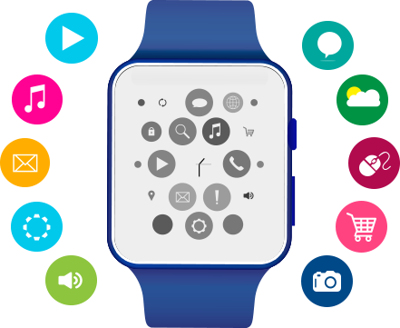 Smartphone Applications Will Play A Pivotal Role In - Clip Art Pple Watch (441x361)