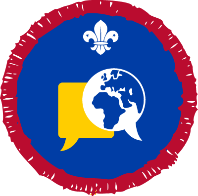 Global Issues Badge - Scout Fire Safety Badge (400x397)