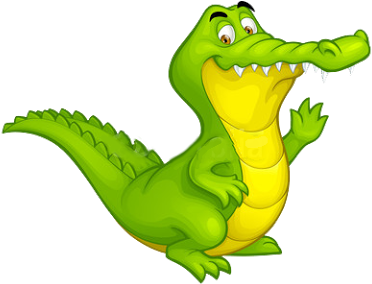 Resultado De Imagem Para Jacare - Cute Cartoon Crocodile (384x384)
