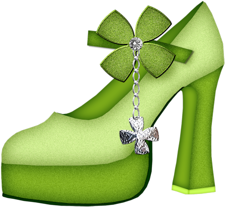 Dcd Lil St Pat's Shoe - High-heeled Shoe (450x414)