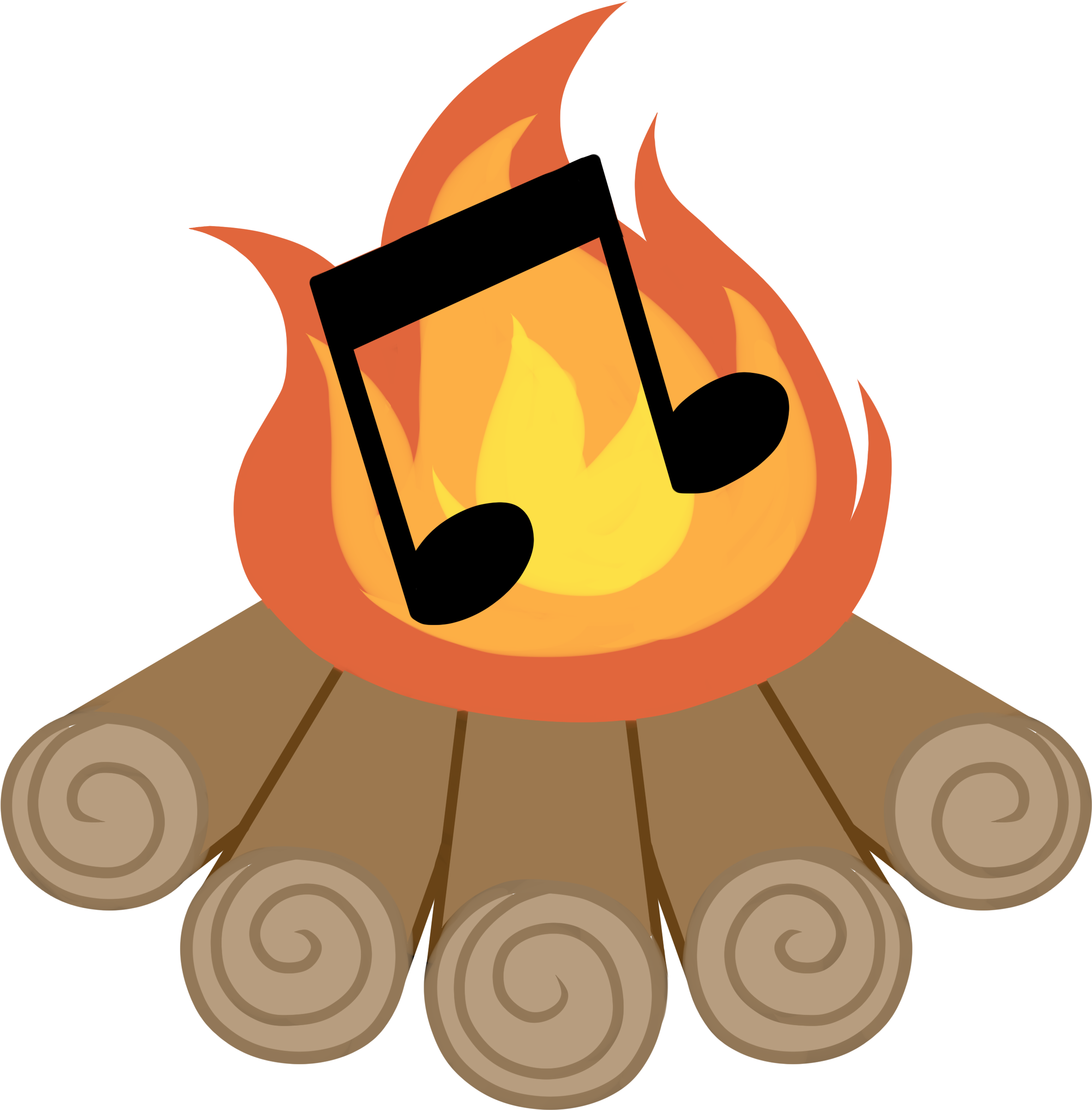 Bonfire By Amazing-artsong - Art Song (3000x3000)