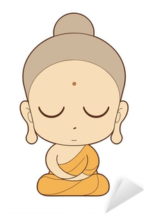 Stickers Voiture Mini Bouddha (400x400)