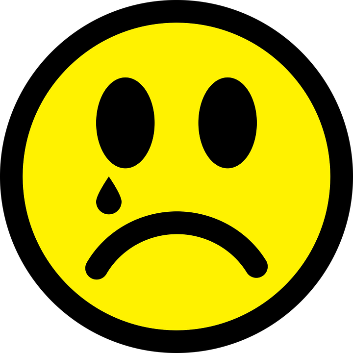 Smiley, Emoticon, Sad, Face, Icon, Good, Sign, Symbol - Emotions Triste (720x720)