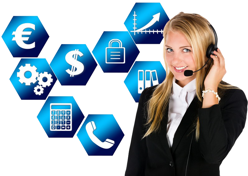 Commercial Capital Funding Solutions - Tech Support Girls Png (847x603)