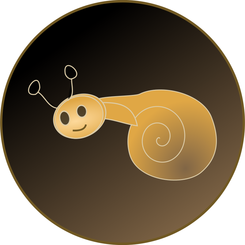 Animasi Bergerak Anak Siput (800x800)