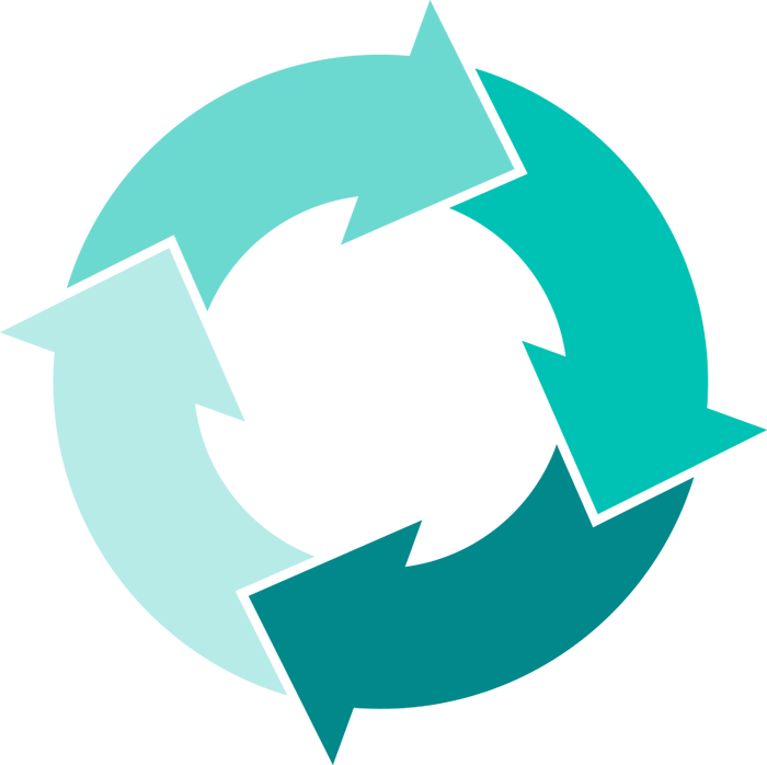 Circle Of Arrows - Emblem (700x698)