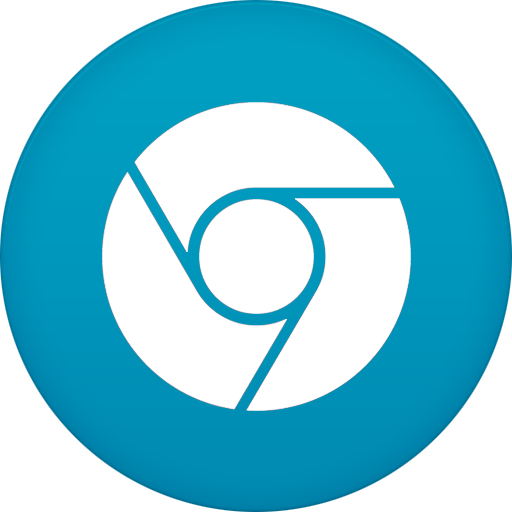 Chrome Icon - Chrome Black And White Icon (512x512)