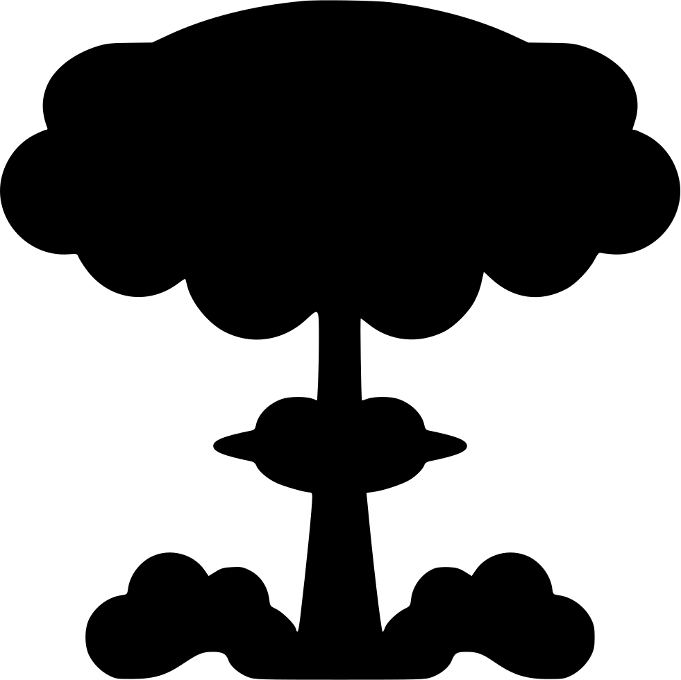Nuclear Explosion Nuclear Weapon Mushroom Cloud Clip - Nuclear Explosion Nuclear Weapon Mushroom Cloud Clip (981x980)