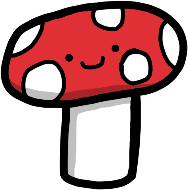 Cute Mushroom Drawing At Getdrawings - Roman Puente Cute Mushroom Aluminium Outdoor Usage (1000x800)