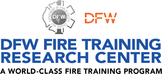 Dfwairport Dfw Airport Police And Fire - Dfw Fire Training Research Center Logo (567x260)