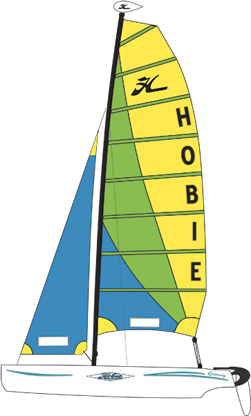 Comprar Catamaran Hobie Getaway - Hobie Cat Clip Art (448x640)