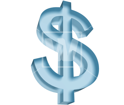 3d Dollar Sign Transparent Clipart - Dollar Sign Png Clear Background (550x373)