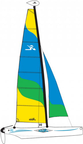 Hobie Cat T2 - Dinghy Sailing (500x500)