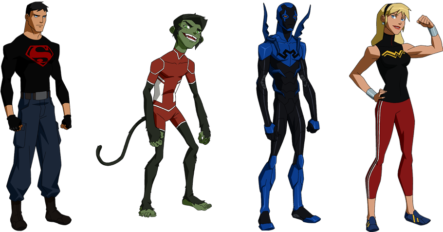 No Caption Provided - Young Justice Character Designs (1000x480)
