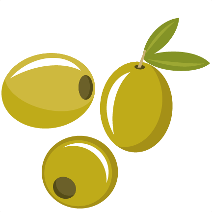 Olive Wreath Svg Cut File For Cutting Machines Olive - Olive Wreath (432x432)