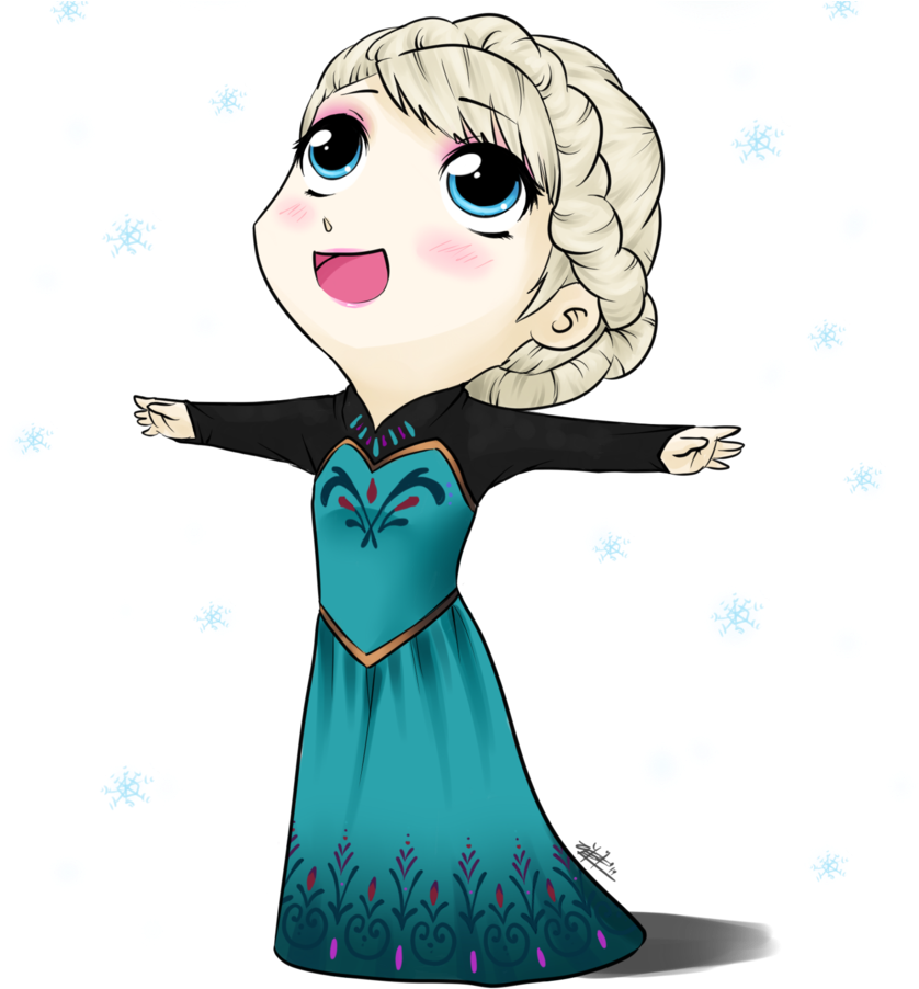 Frozen By Ashsaitoh - Manga Elsa (885x903)