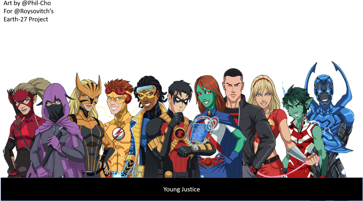 Young Justice Tigress Kid Flash Download - Young Justice Earth 27 (1193x669)