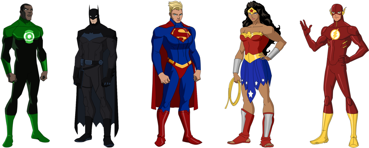 1995 By Ynot1989 - Young Justice Animated Series (1280x520)